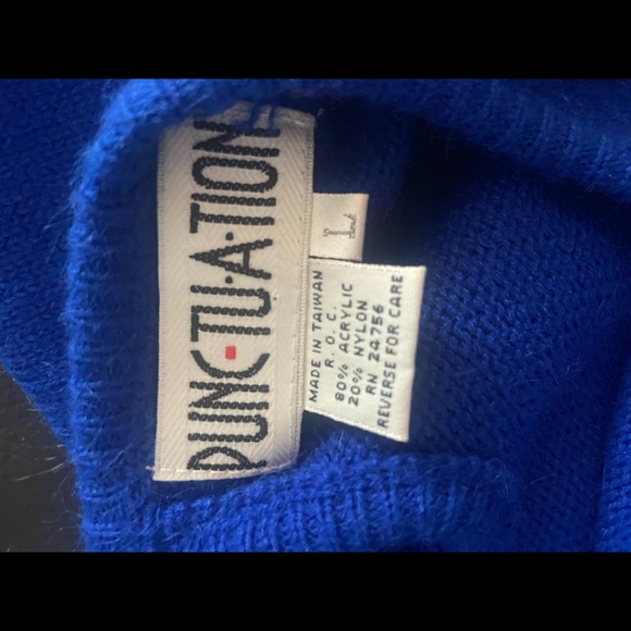 Vintage NWT sweater dress w sequins beads 80s 90s - Picture 9 of 12